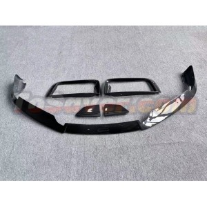 Porsche 911 TurboS 2019-2024 (992) BRABUS Style Full Dry Carbon Fiber Front Lip - Free Shipping - ToSaver.com