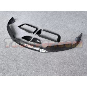 Porsche 911 TurboS 2019-2024 (992) BRABUS Style Full Dry Carbon Fiber Front Lip - Free Shipping - ToSaver.com