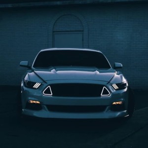 Mustang 2015-2017 DRL Grille – Front Grille Upgrade with Daytime Running Lights – Free Shipping