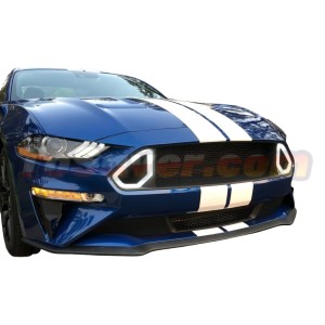 Mustang 2018-2022 Rock RTR Style Upper & Lower Grille Upgrade – Sleek Front-End Redesign – Free Shipping