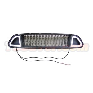 Mustang 2018-2022 Classic Upper Grille with LED Lights – Stylish Upgrade, Free Shipping