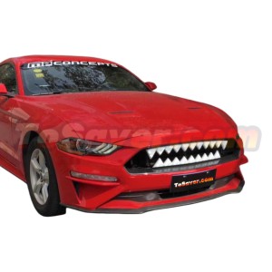 Mustang 2018-2022 MMD Style Modern Fog Splitter – Enhance Style & Aerodynamics, Free Shipping