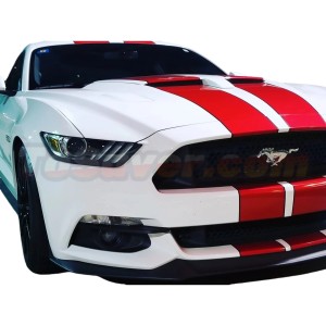 Mustang 2015-2017 MMD Style Modern Fog Splitter – Enhance Style & Aerodynamics, Free Shipping