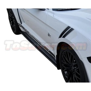 Mustang 2015-2022 RTR Style Rock Side Skirt – Enhance Side Profile & Stability, Free Shipping