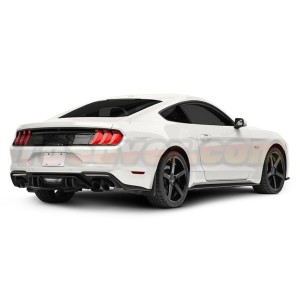 Mustang 2018-2022 RTR Style Rock Rear Bumper Diffuser - Single/Dual Outlet – Precision Fit & Free Shipping