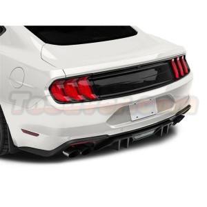 Mustang 2018-2022 RTR Style Rock Rear Bumper Diffuser - Single/Dual Outlet – Precision Fit & Free Shipping