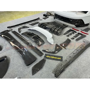 Porsche 911 (992.1) 2019-2024 GT3 RS Style Dry Carbon Fiber Conversion Body Kit – Full Upgrade Package – Free Shipping