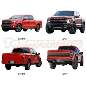 Ford F-150 2015-2020 Old to New Upgrade to 2021 Raptor Style Wide Body Kit – Free Shipping