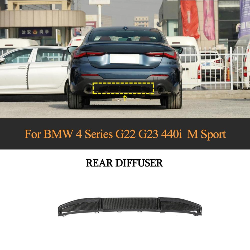 Carbon Fiber G22 Rear Diffuser for BMW 4 Series G23 M-Sport M440i xDrive 2D 2021-2022