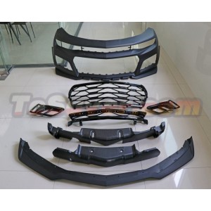 Chevrolet Camaro 2016-2018 ZL1 Style Front Bumper with Front Lip Body Kit – Free Shipping