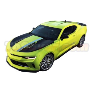 Chevrolet Camaro 2016-2018 SS Style Hood Vents – Black ABS Material Upgrade – Free Shipping