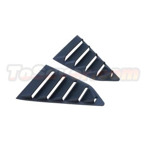 Chevrolet Camaro 2016-2023 Quarter Window Louvers – Sleek Matte Black Design – Free Shipping