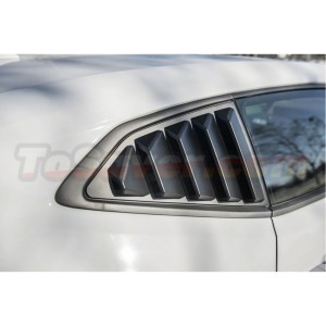 Chevrolet Camaro 2016-2023 Quarter Window Louvers – Sleek Matte Black Design – Free Shipping