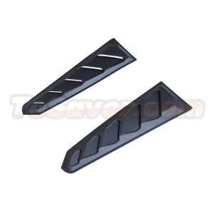 Chevrolet Camaro 2016-2023 Can-Style Rear Window Louvers – Matte Black Finish – Free Shipping