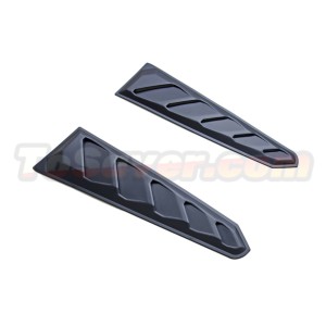 Chevrolet Camaro 2016-2023 Can-Style Rear Window Louvers – Matte Black Finish – Free Shipping