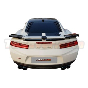 Chevrolet Camaro 2016-2023 Can-Style Rear Window Louvers – Matte Black Finish – Free Shipping