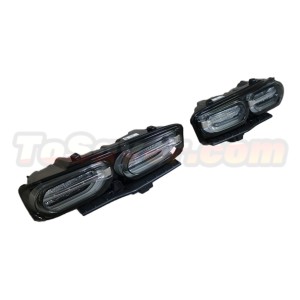 Chevrolet Camaro 2019-2023 2019 Style Smoke Black LED Tail Lamps – Plug-and-Play Upgrade – Free Shipping