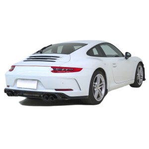 Porsche 911 2017-2019 991.2 GT3 Style Rear Bumper Kit with Glass Fibre or Dry Carbon Fiber Diffuser – Free Shipping