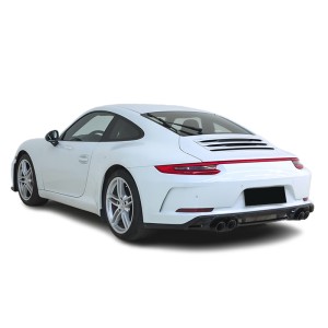 Porsche 911 2017-2019 991.2 GT3 Style Rear Bumper with Center Light Bar and Diffuser – Free Shipping