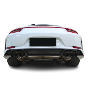 Porsche 911 2017-2019 991.2 GT3 Style Rear Bumper with Center Light Bar and Diffuser – Free Shipping