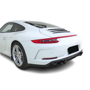 Porsche 911 2017-2019 991.2 GT3 Style Rear Bumper with Center Light Bar and Diffuser – Free Shipping