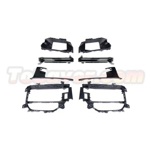 Porsche Cayenne/Coupe 2024+ 9Y0.2 GTS/SportDesign Style Dual LED DRL Kit Upgrade - Free Shipping