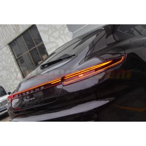 Porsche Panamera 2014-2016 970.2 Upgrade to 2023 Style LED Dynamic Full-Width Tail Lights - Free Shipping