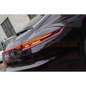 Porsche Panamera 2014-2016 970.2 Upgrade to 2023 Style LED Dynamic Full-Width Tail Lights - Free Shipping