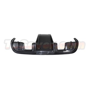 Porsche 718 Cayman/Boxster/Spyder GT4/GT4 RS 2017-2024 982/982C OEM Replacement Style Dry Carbon Fiber Rear Diffuser