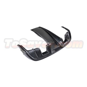 Porsche 718 Cayman/Boxster/Spyder GT4/GT4 RS 2017-2024 982/982C OEM Replacement Style Dry Carbon Fiber Rear Diffuser