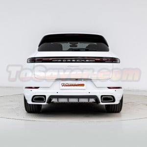 Upgrade Porsche Cayenne/Coupe (2024+) with TechArt Style Front & Rear Lip Body Kit - Free Shipping