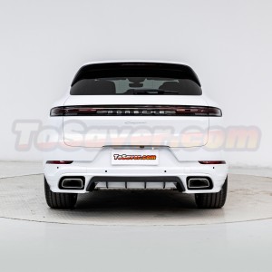 Porsche Cayenne/Coupe 2024+ 9Y0.2 TechArt Style Rear Lip + OEM Rear Bumper Body Kit - Free Shipping