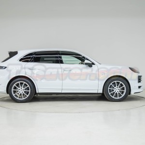 Porsche Cayenne/Coupe 2024+ 9Y0.2 TechArt Style Front & Rear Lips + OEM Wheels Arches + Rear Bumper + Door Panels Body Kit