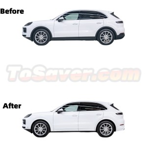 Porsche Cayenne/Coupe 2024+ 9Y0.2 TechArt Style Front & Rear Lips + OEM Wheels Arches + Rear Bumper + Door Panels Body Kit