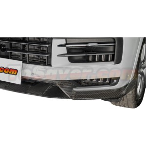 Porsche Cayenne/Coupe 2024+ 9Y0.2 Upgrade Kit - MANSORY Style Dry Carbon Fiber Front Lip - Free Shipping