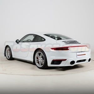 Porsche 911/991 (2012-2019) Old to New 992 Turbo SD Style Rear Bumper + Tail Lights + Center Light Bar Upgrade BodyKit