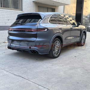 Porsche Cayenne 2011-2017 (958.1/958.2) Old to New 2024 Cayenne Style Rear-End Body Kit - Full Upgrade Package - Free Shipping