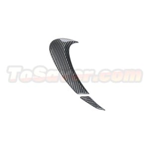 Porsche Cayenne/Coupe 2024+ (9Y0.2) MANSORY Style Dry Carbon Fiber Headlight Eyebrows - Upgrade Body Kit - Free Shipping