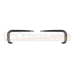 Porsche Cayenne/Coupe 2024+ (9Y0.2) MANSORY Style Front Bumper Grille Trim  - Dry Carbon Fiber Upgrade - Free Shipping