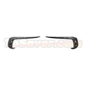 Porsche Cayenne/Coupe 2024+ (9Y0.2) MANSORY Style Front Bumper Grille Trim  - Dry Carbon Fiber Upgrade - Free Shipping