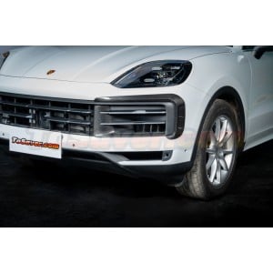 Porsche Cayenne/Coupe 2024+ (9Y0.2) MANSORY Style Front Bumper Grille Trim  - Dry Carbon Fiber Upgrade - Free Shipping