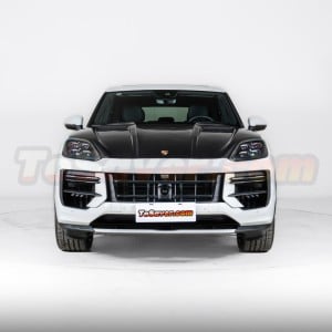 Porsche Cayenne/Coupe 2024+ (9Y0.2) TechArt Style Dry Carbon Fiber Hood - High-Performance Upgrade - Free Shipping