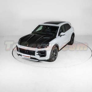 Porsche Cayenne/Coupe 2024+ (9Y0.2) TechArt Style Dry Carbon Fiber Hood - High-Performance Upgrade - Free Shipping