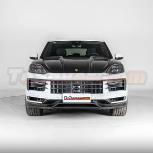 Porsche Cayenne/Coupe 2024+ 9Y0.2 TechArt Style Dry Carbon Fiber Front Lip & Rear Diffuser - Aerodynamic Upgrade - Free Shipping