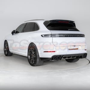 Porsche Cayenne/Coupe 2024+ 9Y0.2 TechArt Style Dry Carbon Fiber Front Lip & Rear Diffuser - Aerodynamic Upgrade - Free Shipping