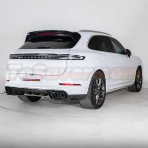 Porsche Cayenne/Coupe 2024+ 9Y0.2 TechArt Style Dry Carbon Fiber Front Lip & Rear Diffuser - Aerodynamic Upgrade - Free Shipping