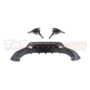 Porsche Cayenne/Coupe 2024+ 9Y0.2 TechArt Style Dry Carbon Fiber Front Lip - Aerodynamic Upgrade - Free Shipping