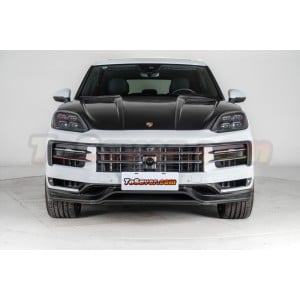 Porsche Cayenne/Coupe 2024+ 9Y0.2 TechArt Style Dry Carbon Fiber Front Lip - Aerodynamic Upgrade - Free Shipping