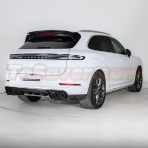 Porsche Cayenne/Coupe 2024+ 9Y0.2 TechArt Style Dry Carbon Fiber Rear Diffuser - Aerodynamic Upgrade - Free Shipping