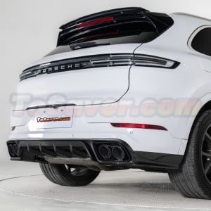 Porsche Cayenne/Coupe 2024+ 9Y0.2 TechArt Style Dry Carbon Fiber Rear Diffuser - Aerodynamic Upgrade - Free Shipping